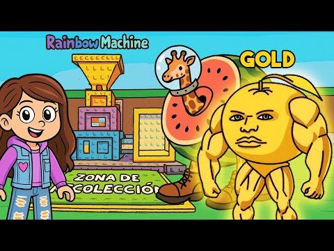 ACTIVAMOS GRATIS la RAINBOW MACHINE en ROBA UN BRAINROT y PASA ESTO en ROBLOX