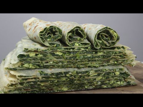 Дагестанские чуду на тонком тесте ♡ Сочно и Вкусно ♡ЧУДУ СО ШПИНАТОМ и ЗЕЛЕНЫМ ЛУКОМ РАМАДАН 2024
