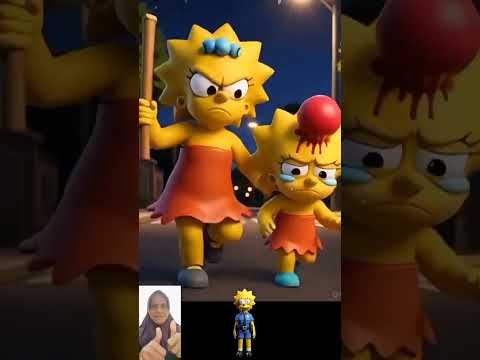 The Simpsons beat their son #thesimpsons #simpsons