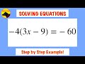Solving Linear Equations and Properties