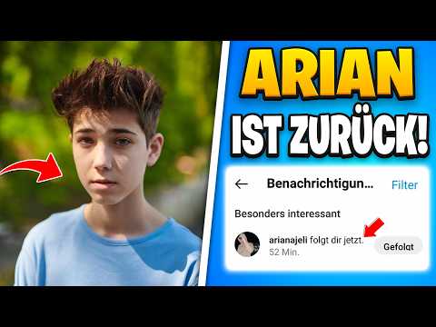 EILMELDUNG!🔴ARIAN AJELI ist ZURÜCK😱Alle neuen Beweise + Infos zum Verschwundenen YouTuber!