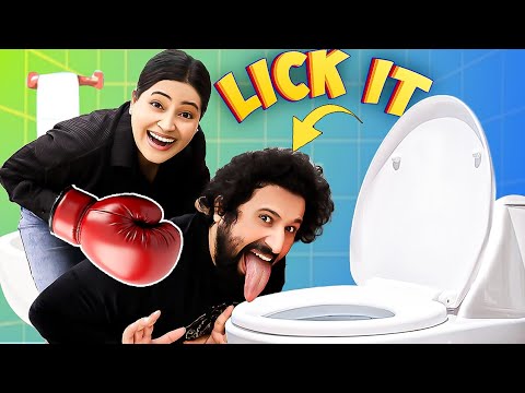 Saying Yes to my Wife For 24 Hours Challenge 😱 #24hrschallenge #couple challenge #Darechallenge