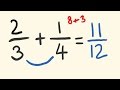 Mastering Mental Addition of Fractions