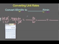 Unit Conversion and Rate Problems