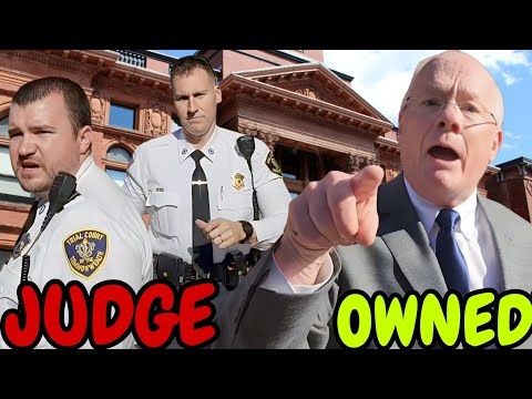 COPS CAN'T PROTECT THIS PSYCHO JUDGE!