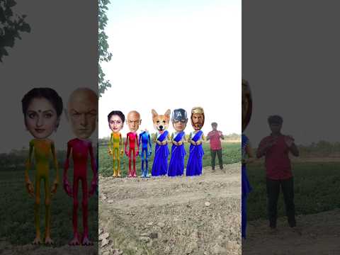3 dame tu cosita alien & equal cute bhabi correct head matching - New magical game vfx video