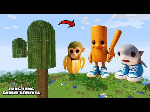 i Found Scariest TUNG TUNG 😱 in Minecraft | Minecraft Horror |