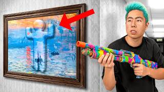 4 Pro Artists Try Extreme Camouflage Hide and Seek