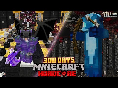 Mình Sinh Tồn 300 Ngày Minecraft RLCraft Dregora Siêu Khó !!