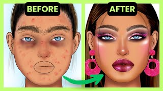 MAKEUP TUTORIAL ASMR | GLOW UP
