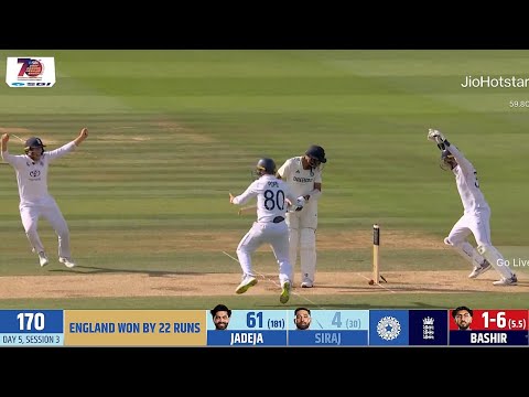 India vs England 3rd Test Full Match Highlights | DAY : 5  Highlights | IND vs ENG Third Test 2025