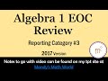 Algebra Concepts and Problem Solving