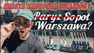 Czy należy zabronić wynajmu hulajnóg elektrycznych?