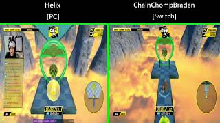 SMB1 Normal WR Comparison ~ PC Versus Switch (Super Monkey Ball Banana Mania)