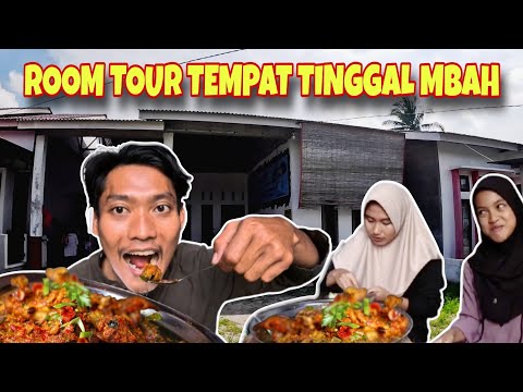 ROOM TOUR TEMPAT TINGGAL MBAH YANG BARU // SAMBIL MENIKMATI AYAM RICA-RICA SUPER NAMPOL