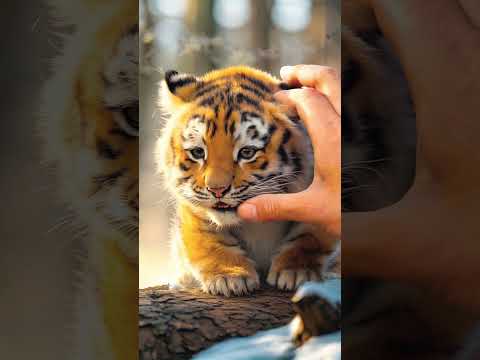 What do you think made this little tiger laugh? #tiger#shorts#nature#funny#cute