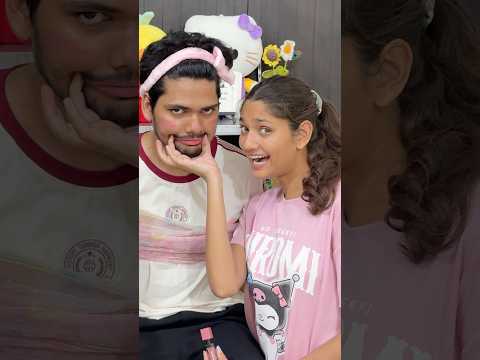 Mera makeup kar diya 😰 | #shorts #minivlog #makeup