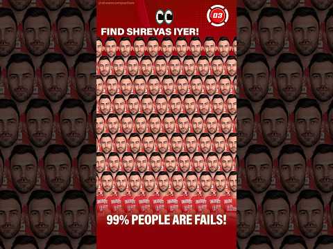 find Shreyas Iyer #cricket #shortvideo