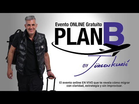 Plan B: Evento Gratuito en VIVO con Jurgen Klaric