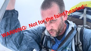 Deep winter overnight attempt on the Appalachian Trail in MA