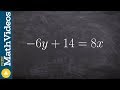 Standard Form and Linear Equations