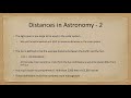 Astronomy Concepts and Measurements