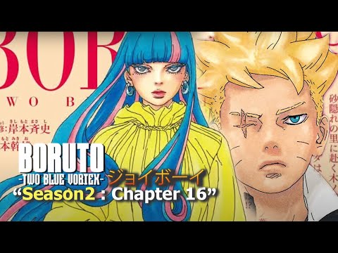 CERITA Chapter 16 BORUTO TWO BLUE VORTEX Rangkuman TERBARU Bahasa Indonesia