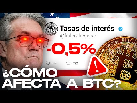 EEUU cambia TODO para BITCOIN: Lo que NECESITAS saber del recorte de TASAS de interés