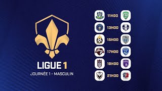 [Ligue 1 Québec MASCULIN J1] Festival de lancement⚡