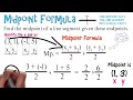 Midpoint Formula and Geometry Concepts