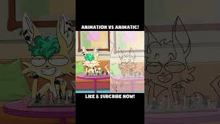 Animation vs Animatic Goes HARD! 🔥🔥 #rockyrakoon #cartoon #animation #funny #humor