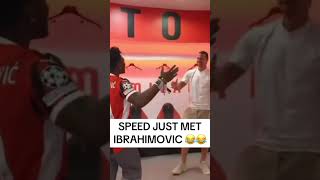 ZLATAN X SPEED - This Collab Is Crazy 😂 #ishowspeed #ishowspeedshorts #shorts