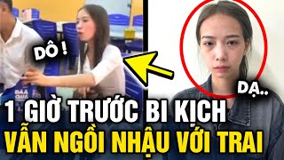 Xuất hiện clip 1 GIỜ TRƯỚC khi XUỐNG TAY VỚI CK người vợ đang NHẬU VỚI ĐỒNG NGHIỆP | Tin 3 Phút