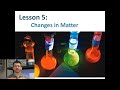 Chemical and Physical Changes Concepts