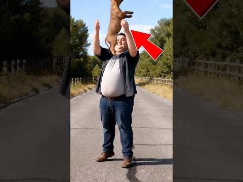 Hero Golden Retriever Saves a Puppy in a Basket