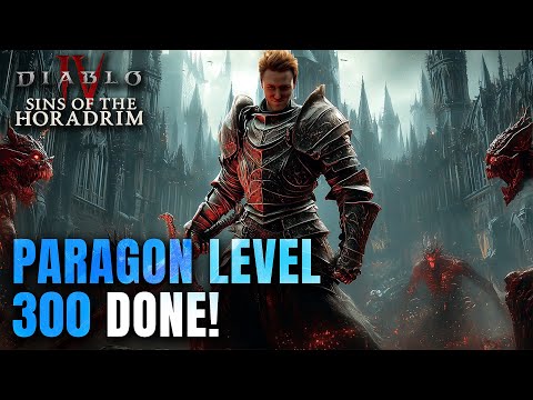 I reached Paragon Level 300 & Here is how in Season 9 Diablo 4