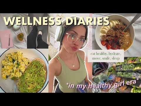 wellness diaries 🌿 my daily health & fitness routine, 'that' girl habits & productive lifestyle