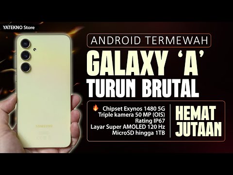 ANJLOK JUTAAN RUPIAH | 5 HP SAMSUNG GALAXY A TURUN HARGA SPESIAL AKHIR TAHUN 2024