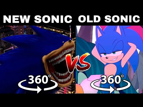 CHAOS - The Shin sonic tapes | New Sonic VS Old Sonic | 360° VR