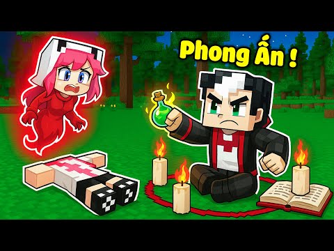 REDHOOD PHONG ẤN MA LAI PANDA TRONG MINECRAFT*MỀU PHÁT HIỆN HỒ MÁU CHỨA QUÁI VẬT KHỔNG LỒ KINH DỊ