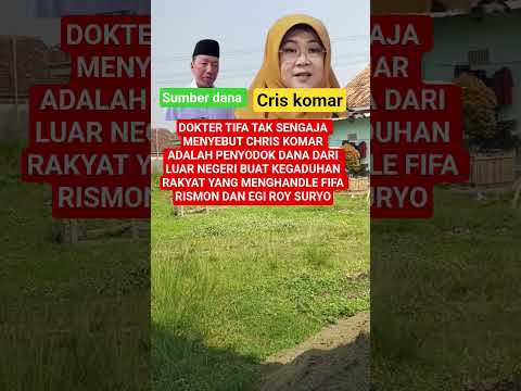 DOKTER TIFA TAK SENGAJA MENYEBUT KRIS KOMAR PENYODOK DANA #doktertifa