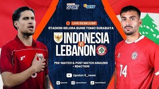 🔴LIVE TIMNAS INDONESIA VS LEBANON FIFAMATCHDAY 2025
