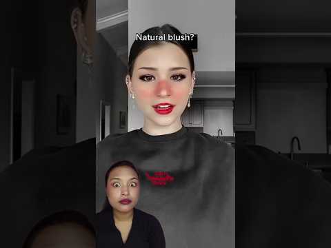 OMG Viral Natural Blush Hack 😱 😲#shorts #youtubeshorts #diy #hack #shortsviral