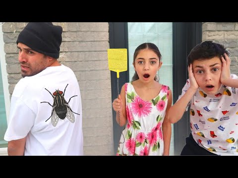 Heidi और Zidane: परेशान करने वाली मक्खी की कहानी! | बच्चों के लिए इनडोर गतिविधि