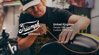 Triumph Originals Episode 3: Dougie Talks Paint With The Experts At Image Design Custom