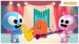 GooGoo's & GaaGaa's BIG Color Adventure with Crayons, Musical Instruments & Vehicles | GooGies +