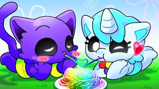 💜CATNAP vs CRAFTYCORN💙 | BABY MUKBANG🍼 - POPPY PLAYTIME CHAPTER3 Animation