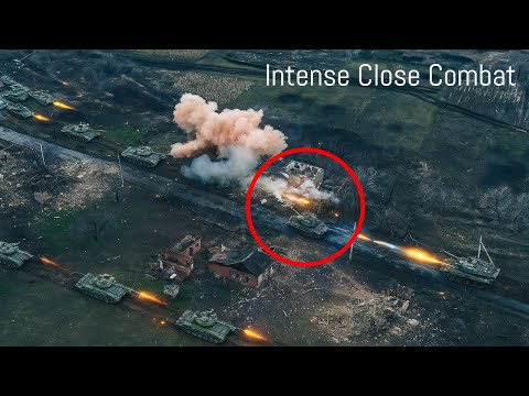 Intense Close Combat . Russian Artillery WIPED OUT! Ukraine's Counteroffensive Success