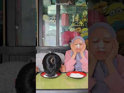 Kena tepung semua⁉️ #funny #family #udsnotes #ngeshortsbareng #shorts