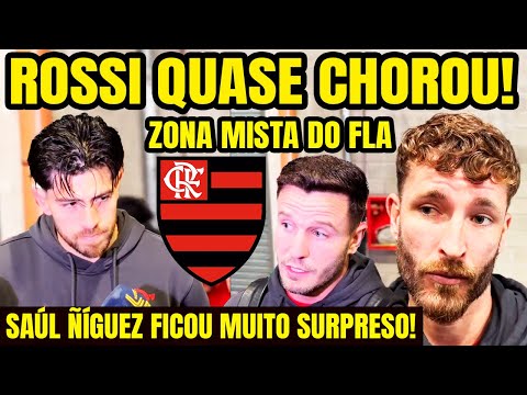 EMOCIONANTE! ROSSI QUASE CHOROU APÓS SALVAR FLAMENGO NOS PÊNALTIS! SAÚL ÑÍGUEZ SURPRESO! ZONA MISTA